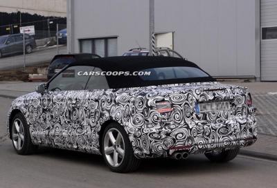 Audi A3 cabriolet 2014: svelata in un video spia